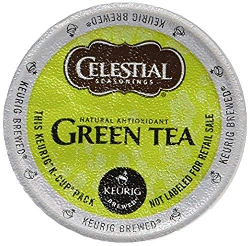 Celestial Seasonings Authentic Green Tea, K-Cup Portion Pack for Keurig K-Cup Brewers, 24-Count