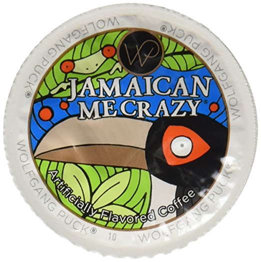 Wolfgang Puck Coffee Single Serve Capsules, Jamaican Me Crazy, 24 Count