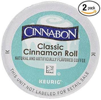Cinnabon Classic Cinnamon Roll K-Cup Coffee,48 K-Cups