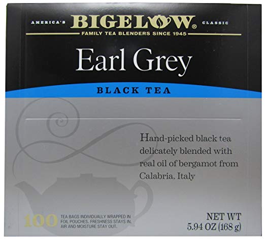 Bigelow Earl Grey BLACK TEA 100 Bags