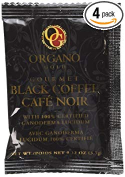 Organo Gold Gourmet Black Ganoderma Coffee (1 Box of 30 Sachets)