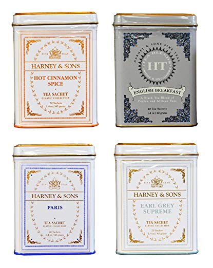 Harney & Sons Cup of Tea Variety Pack of 4
