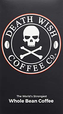 Valhalla Java Whole Bean Coffee by Death Wish Coffee Company, Fair Trade and USDA Certified Organic - 12 Ounce Bag