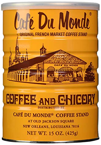 Cafe Du Monde, Dark Roast Coffee With Chicory, 15 Ounce Ground (Pack of 2)