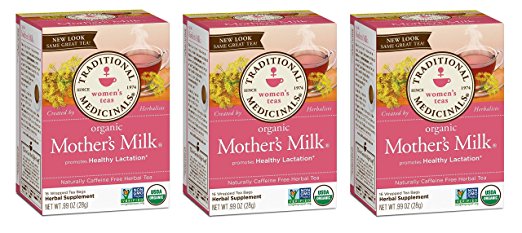 Traditional Medicinals (Organic Mother’s Milk Tea, Pack - 3)
