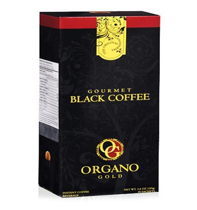 5 Boxes Organo Gold Gourmet Black Coffee - 150 Sachets