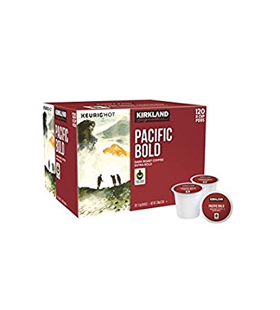 Kirkland Signature Pacific Bold K-cup, 120 Count
