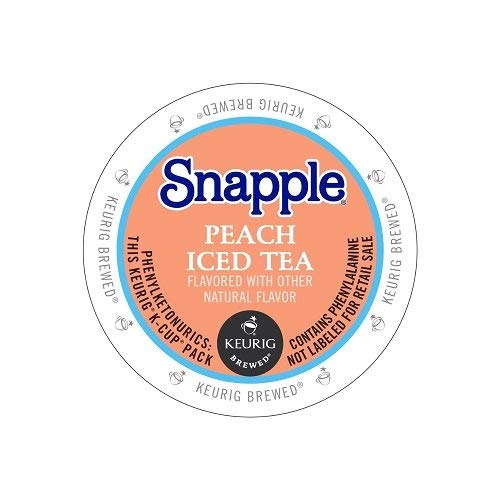 Snapple Peach Tea K-cups, 22-count
