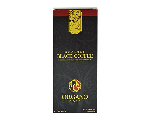 2 Boxes Organo Gold Gourmet Black Coffee - 60 Sachets