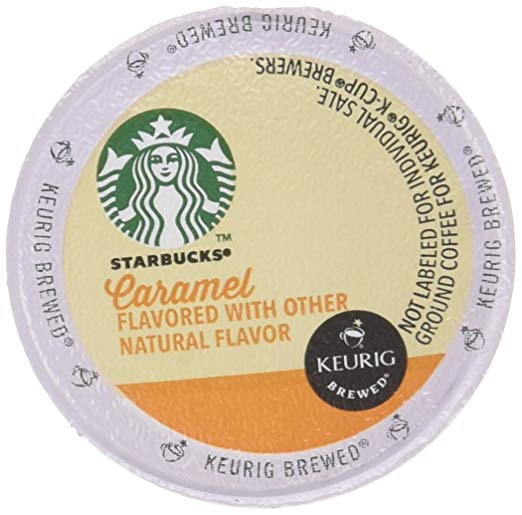 Starbucks0174; Caramel Flavored K-Cup0174; Packs, 32-count