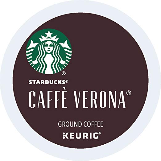 Starbucks Caffe Verona Dark, K-Cup for Keurig Brewers, 24 Count (Packaging May Vary)