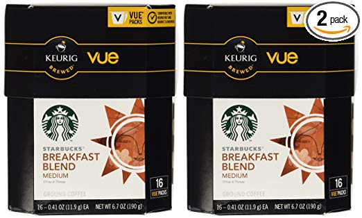 Starbucks Breakfast Blend Coffee for Keurig Vue