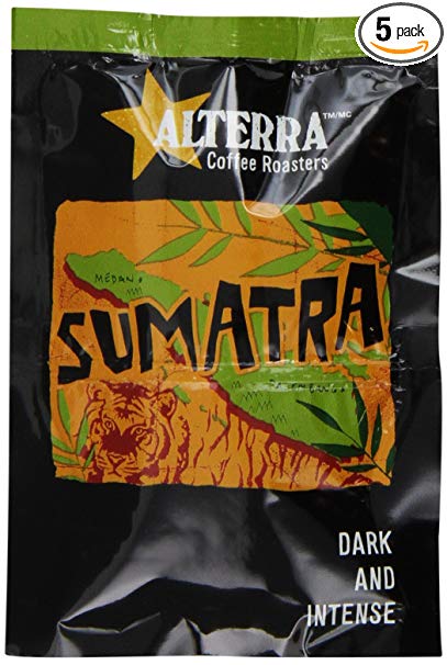 FLAVIA ALTERRA Coffee, Sumatra, 20-Count Fresh Packs (Pack of 5)