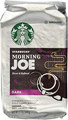 Starbucks Coffee Morning Joe, GROUND, 12 oz (Pack of 3)