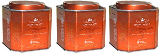 Harney & Sons Hot Cinnamon Spice 30ct (Pack of 3)
