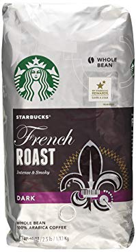 Starbucks French Roast Dark Whole Bean Coffee - 2 - 40 Oz Pack