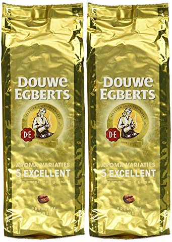 Douwe Egberts Excellent Aroma Whole Bean Coffee 17.6 Oz (Pack of 2)