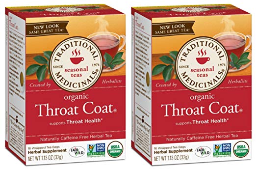 Traditional Medicinals Organic Tea (Throat Coat 2 Pack)