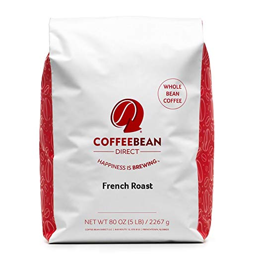 French Roast, Whole Bean Coffee, 5-Pound Bag