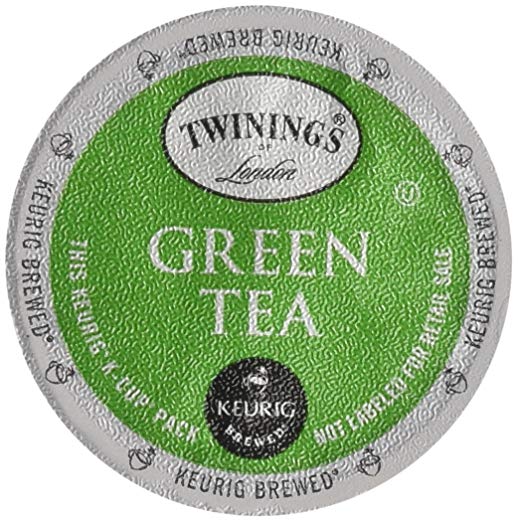 Twinings Green Tea, K-Cup for Keurig Brewers, 24-Count (Pack of 2)