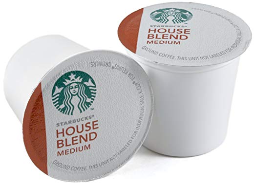 Starbucks House Blend Medium Roast Coffee Keurig K-Cups, 96 Count