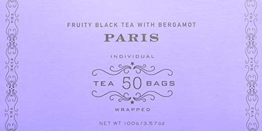 Harney and Sons Tea Bags, Paris, 50 Count (Pack of 2)