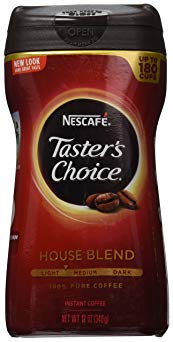 Nescafe Taster's Choice Instant Coffee, 12 Ounce