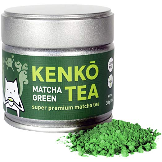 KENKO - Premium Matcha Green Tea Powder - 1st Harvest - Special Drinking Blend for Top Flavor - Best Tasting Ceremonial Grade Matcha Tea Powder - Japanese -30g [1oz]