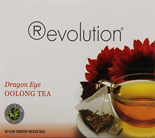 Revolution Tea Dragon Eye Oolong Tea, 30 Count