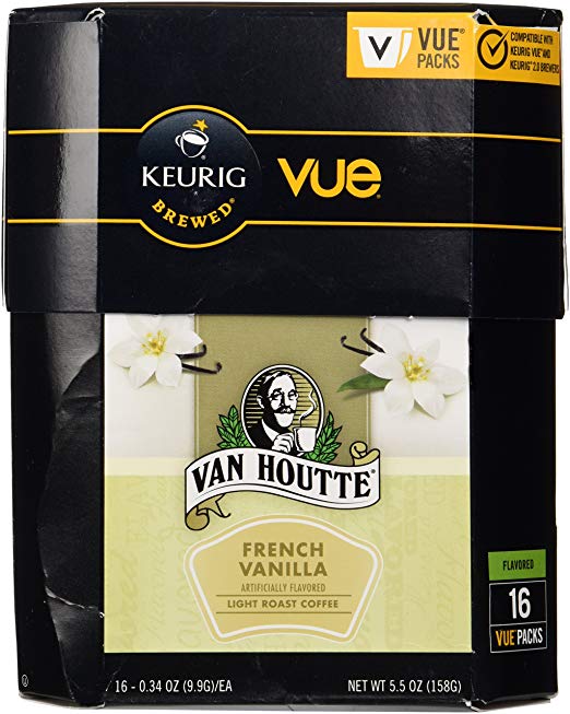 Van Houtte French Vanilla Coffee Keurig Vue Portion Pack, 16 Count