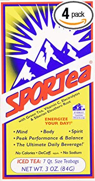 SPORTea(R) Iced: 7 Qt. Size Bags/Box Pack of 4
