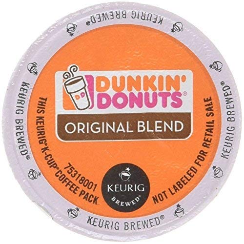 Dunkin Donuts Original Flavor Coffee K-Cups For Keurig K Cup Brewers (72 Count)