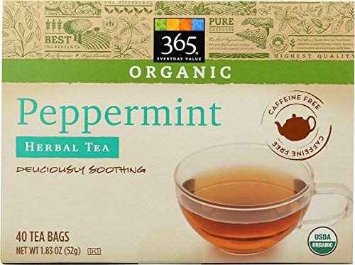 365 Everyday Value, Organic Peppermint Tea, 40 ct