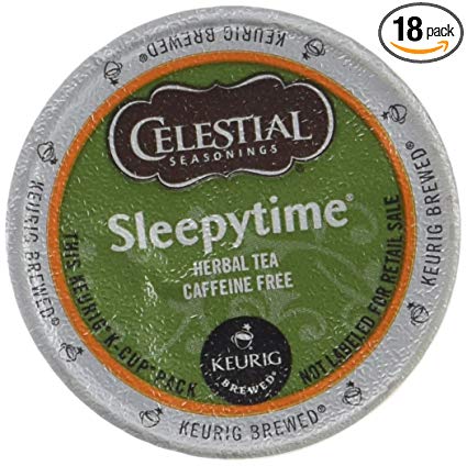 Celestial Seasonings Sleepytime Herbal Tea Keurig K-Cups,18 Count
