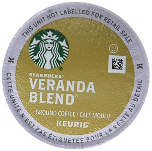 Starbucks Veranda Blend Blonde, K-Cup for Keurig Brewers, 24 Count