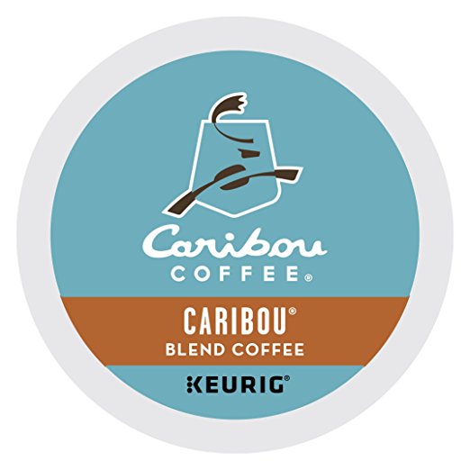 Caribou Coffee Single-Serve K-Cup Pod, Caribou Blend Medium Roast Coffee, 72 Count (6 Boxes of 12 Pods)