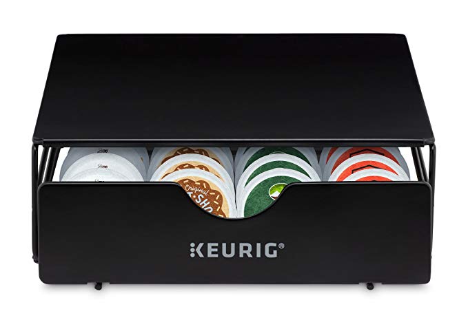 Keurig 5000197730 24ct Storage Drawer Coffee Machine Accessory, 24 Count, Black