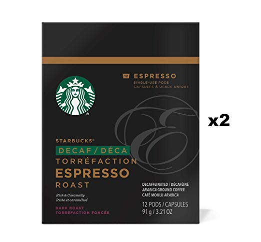 Starbucks Decaf Espresso Roast Espresso Verismo Pods (24 Count)