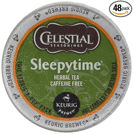 Celestial Seasonings Sleepytime Herbal Tea K Cup 48 Count Case for Keurig Brewers