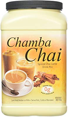 Big Train Chamba Chai Spiced Chai Latte, Two 4lb. Jugs