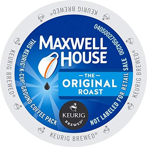 Maxwell House Original Roast Coffee K-Cup Pods, 48 Count (Ships in Manufacturer's Retail Packaging)