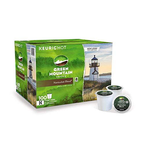 Green Mountain Coffee Nantucket Blend, K-Cup for Keurig Brewers, 100 Count