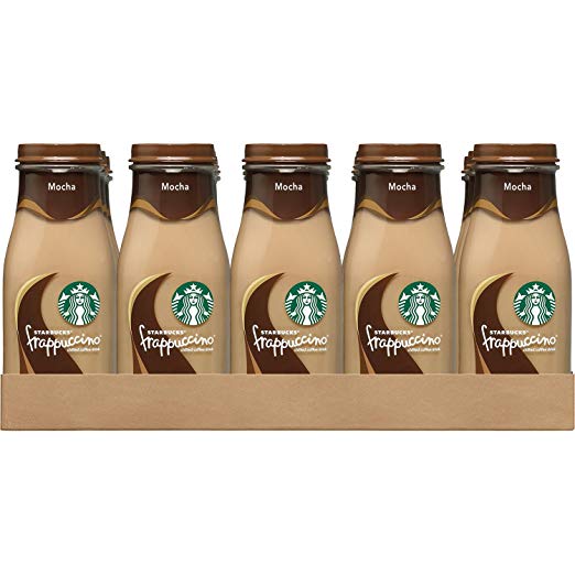 Starbucks Frappuccino, Mocha, 9.5 Ounce Glass Bottles, 15 Count