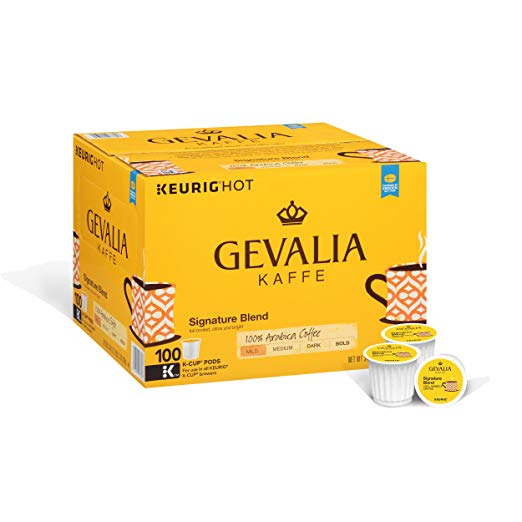 Gevalia Signature Blend Coffee, K-CUP Pods, 100 Count